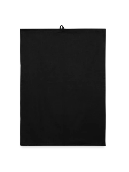 Organic dish towel - black - Front