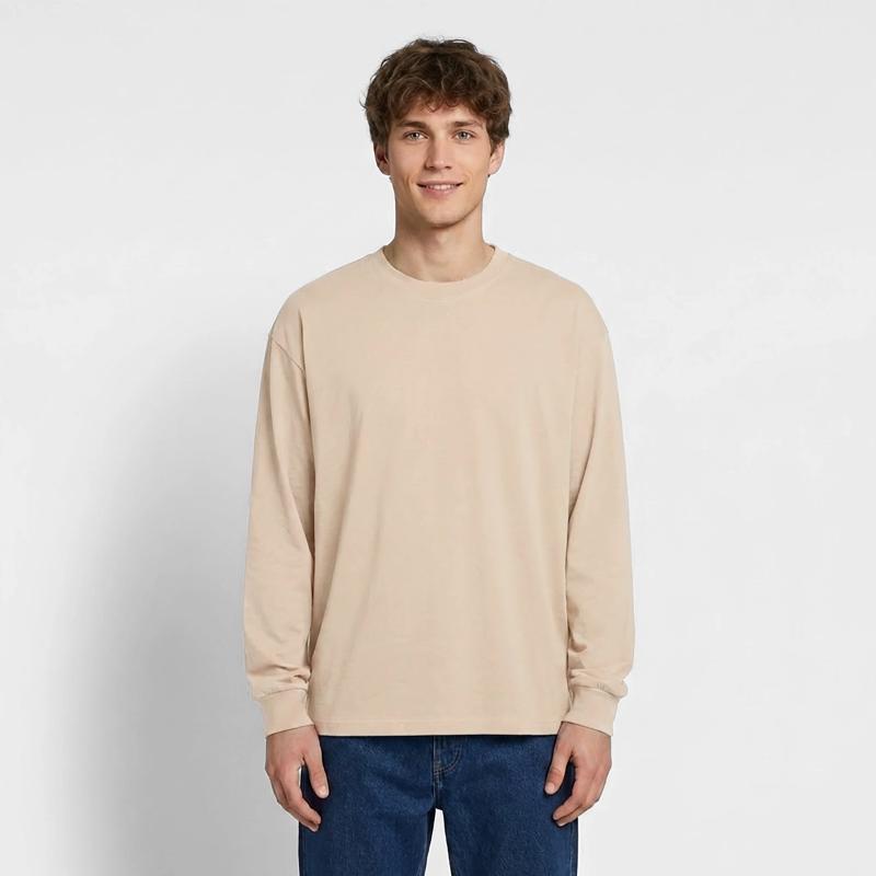 Oversized Langarmshirt