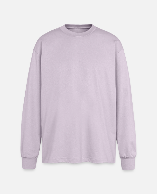 Oversized Langarmshirt  Vorne - center