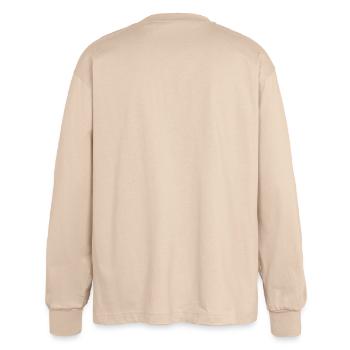 T-shirt oversize z długim rękawem