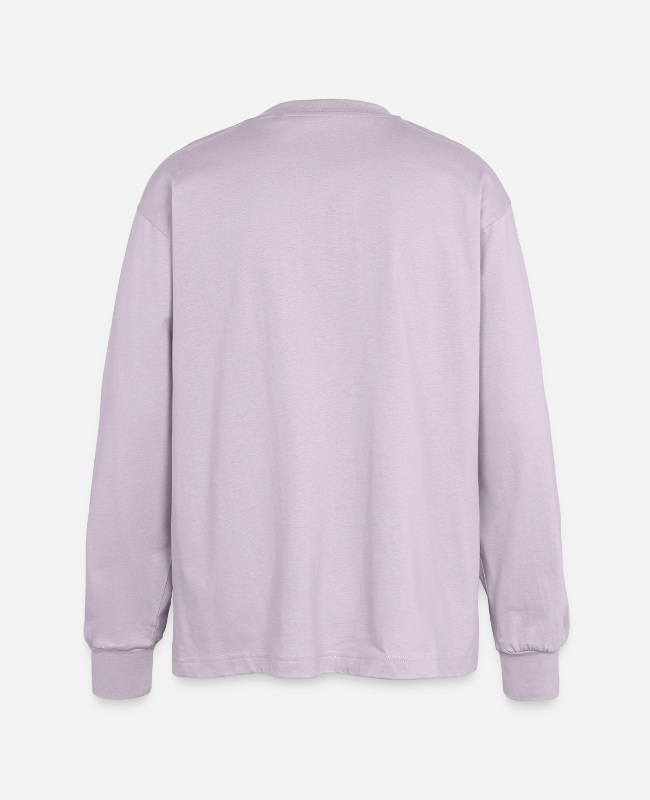 Oversized Langarmshirt  Hinten - center