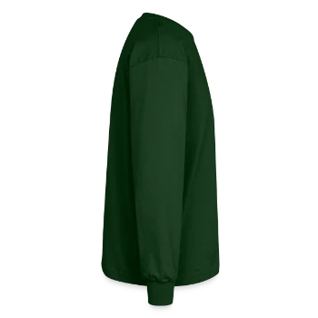 Oversized Long Sleeve T-Shirt - bottle green - Right