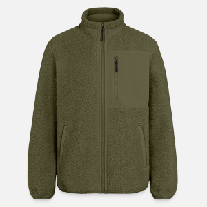 RELAXED FIT Unisex Sherpajacke von Stanley/Stella-Khaki