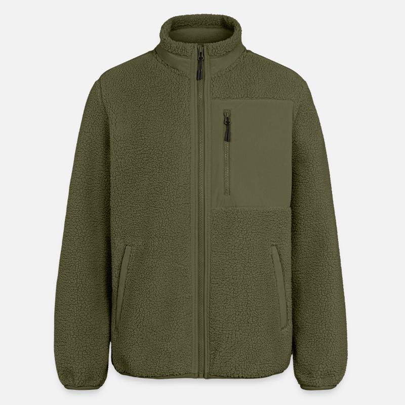 Chaqueta sherpa unisex corte relajado de Stanley/Stella