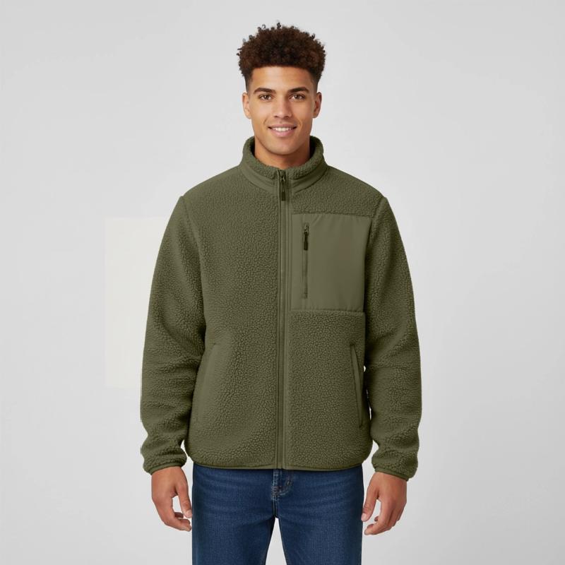 Stanley/Stella unisex sherpajakke afslappet pasform
