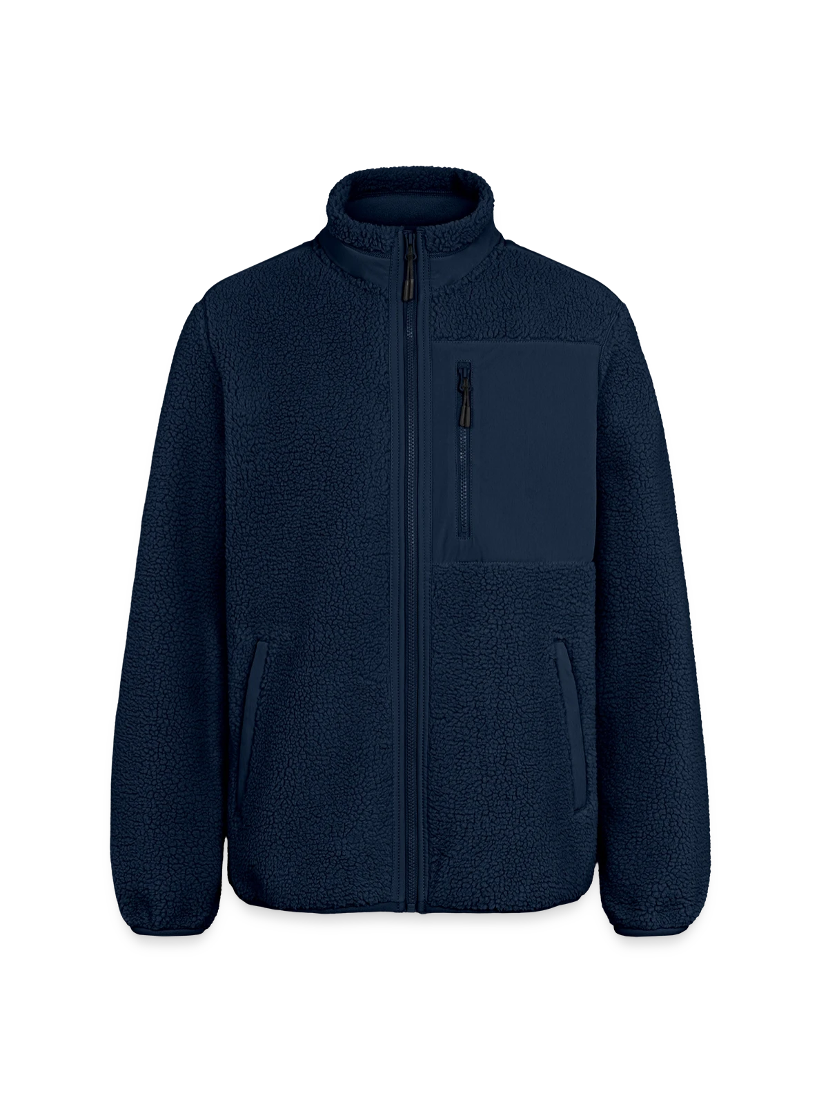 Relaxed Fit Unisex Sherpa Jacket by Stanley/Stella -  - Front