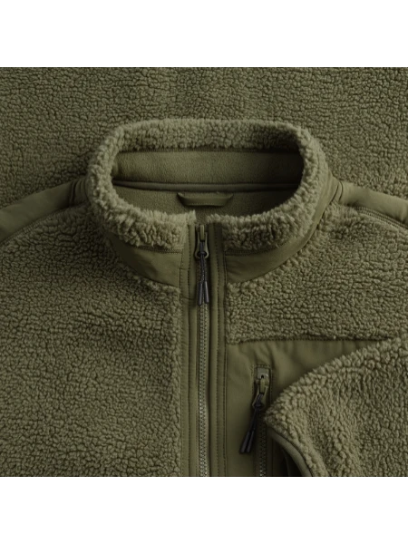 Stanley/Stella unisex sherpajakke afslappet pasform