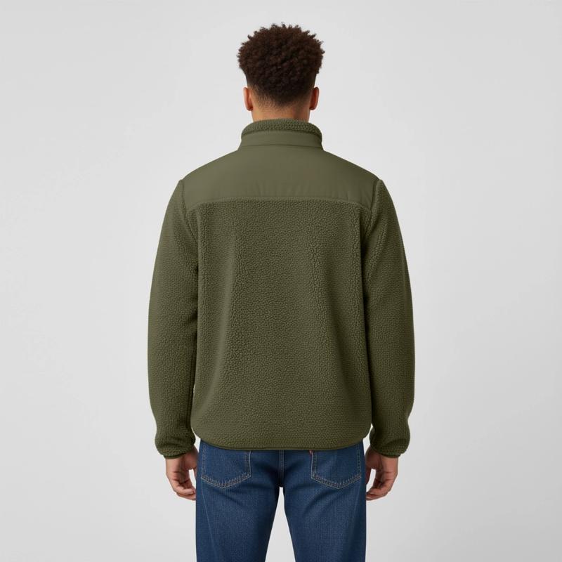 Chaqueta sherpa unisex corte relajado de Stanley/Stella