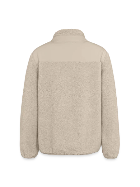Relaxed Fit Unisex Sherpa Jacket by Stanley/Stella - beige - Back
