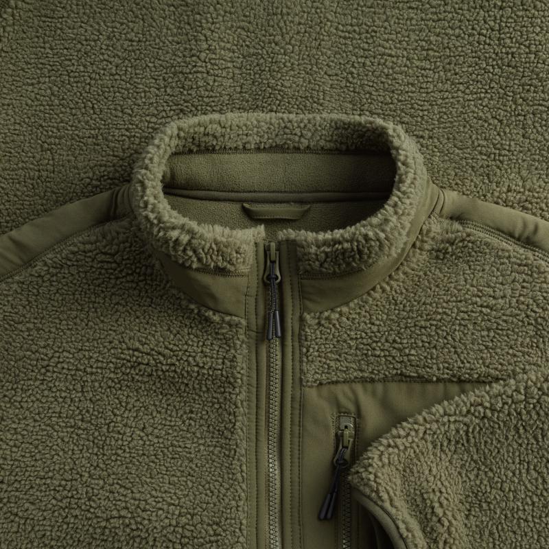 Stanley/Stella unisex sherpajakke afslappet pasform