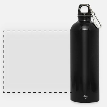 Borraccia panoramica con moschettone 750 ml