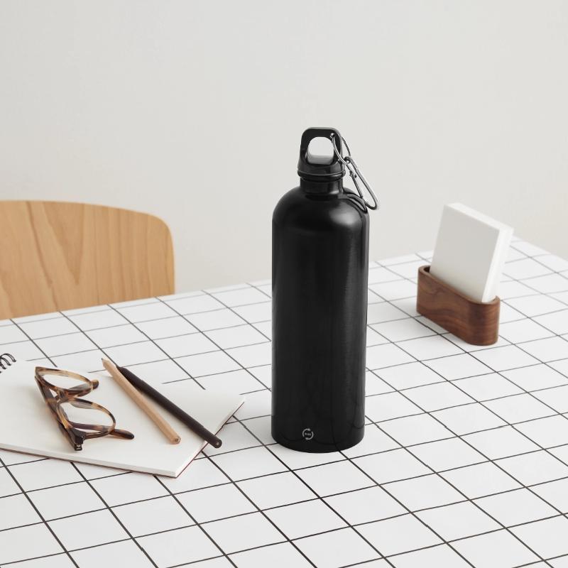 Panoramic Drinks Bottle with Carabiner 750 ml