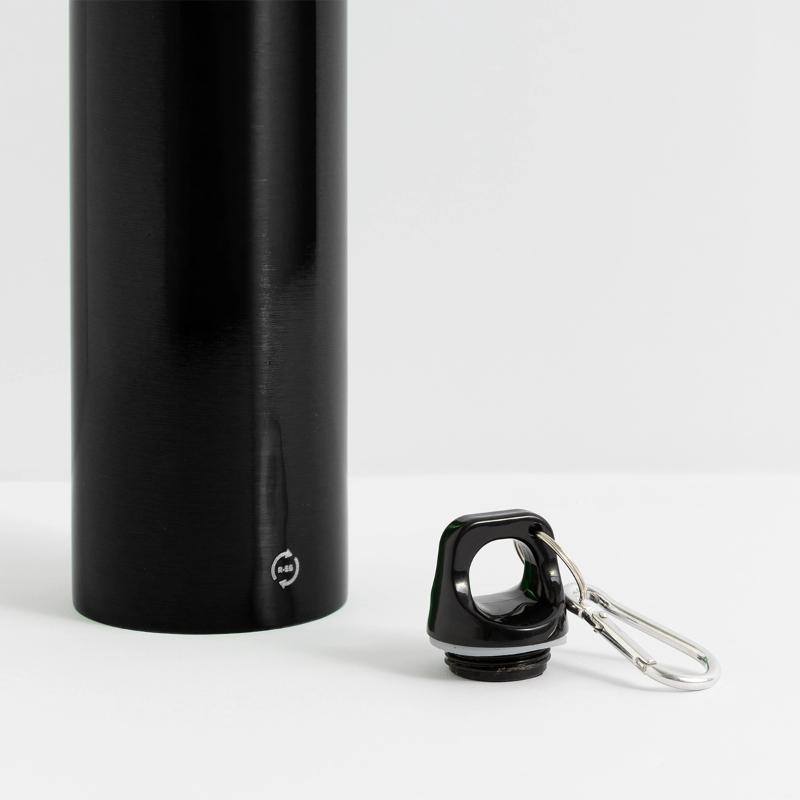 Gourde panoramique avec mousqueton 750 ml