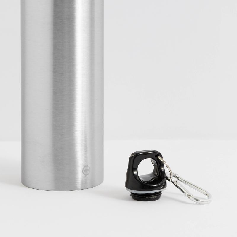 Gourde panoramique avec mousqueton 750 ml