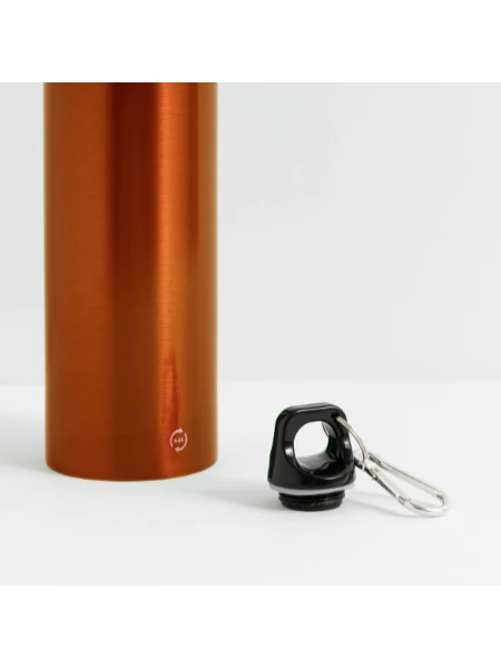 Panoramic Drinks Bottle with Carabiner 750 ml