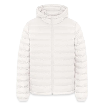Lightweight Men’s Padded Jacket by Stanley/Stella - off white - Front
