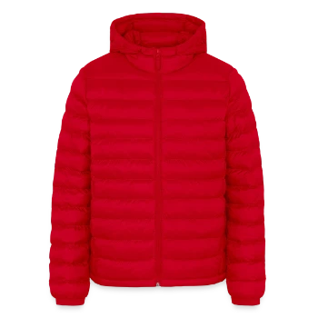 Lightweight Men’s Padded Jacket by Stanley/Stella - red - Front