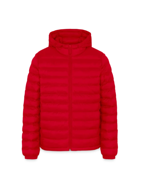 Veste matelassée légère homme Stanley/Stella - rouge - Devant