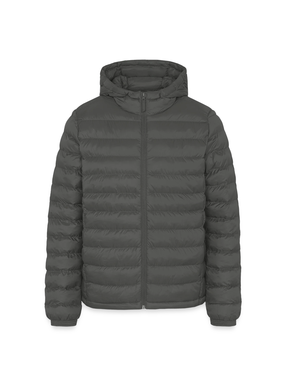 Lightweight Men’s Padded Jacket by Stanley/Stella - anthracite - Front