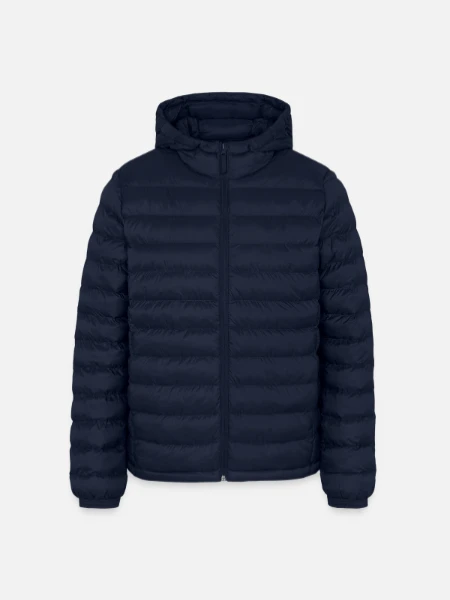 Lightweight Men’s Padded Jacket by Stanley/Stella - navy - Front