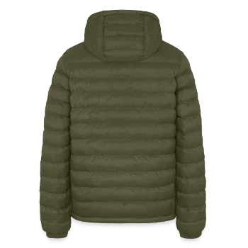 Lightweight Men’s Padded Jacket by Stanley/Stella - khaki - Back