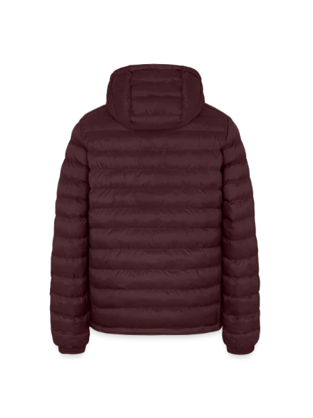 Lightweight Men’s Padded Jacket by Stanley/Stella - maroon - Back