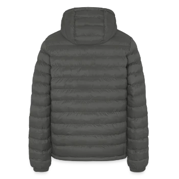 Lightweight Men’s Padded Jacket by Stanley/Stella - anthracite - Back