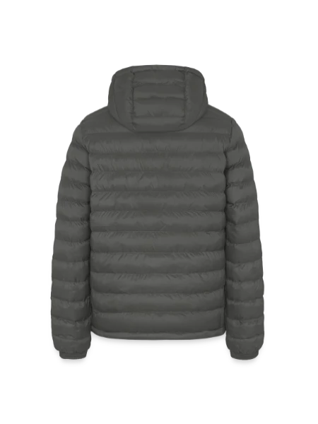 Lightweight Men’s Padded Jacket by Stanley/Stella - anthracite - Back