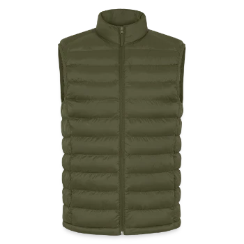 Lightweight Männer Steppweste von Stanley/Stella - Khaki - Vorne