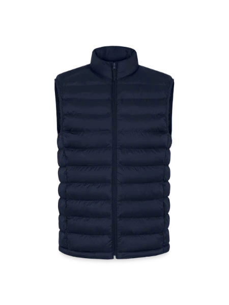 Lightweight Männer Steppweste von Stanley/Stella - Navy - Vorne