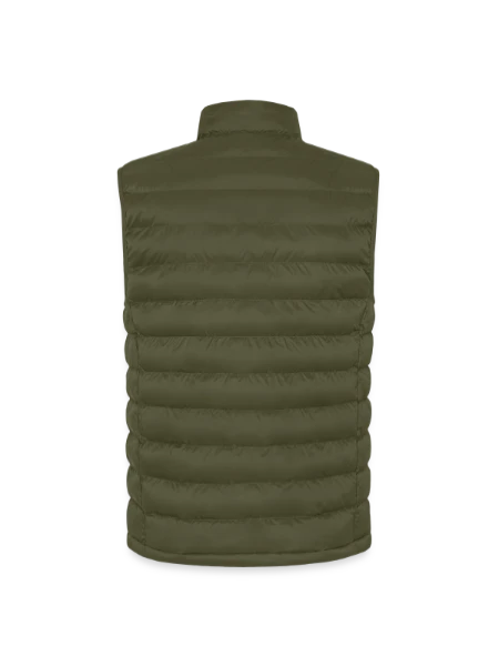Lightweight Männer Steppweste von Stanley/Stella - Khaki - Hinten
