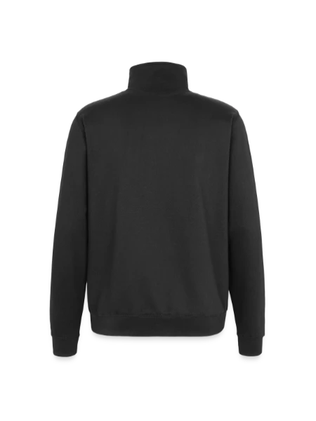Quarter-Zip Sweatshirt - black - Back