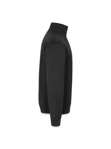 Quarter-Zip Sweatshirt - black - Right