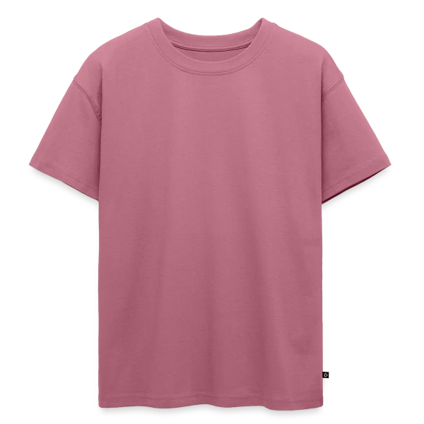 T-shirt Premium oversize ado en coton biologique SPREAD personnalisé - Aperçu en couleur mauve