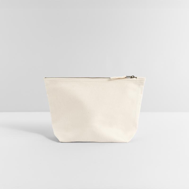Neceser de lona con cremallera 12 x 13 cm