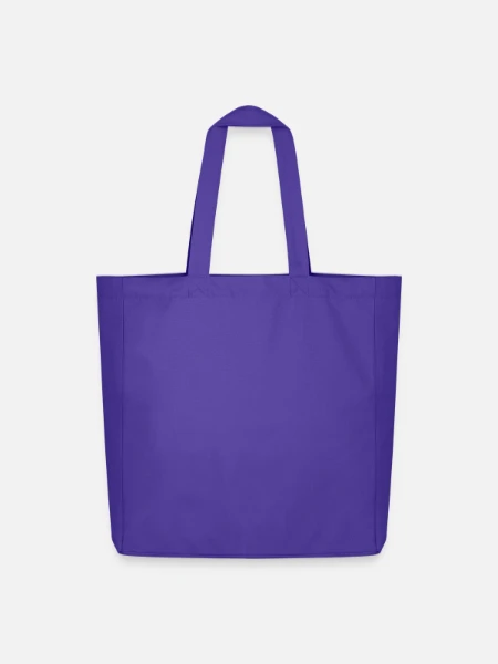 Midweight Recycled Tote Bag by Stanley/Stella - purple love  - Front