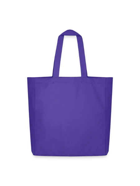 Tote bag Stanley/Stella Midweight recyclé - purple love  - Devant