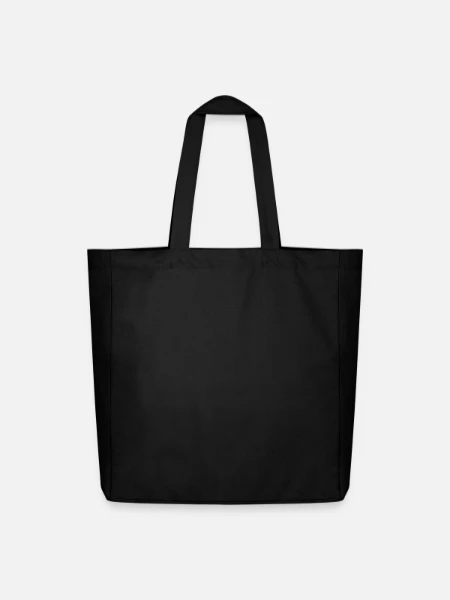 Tote bag Stanley/Stella Midweight recyclé - noir - Devant