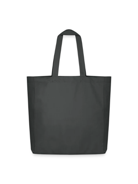Tote bag Stanley/Stella Midweight recyclé - charbon - Devant