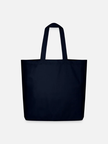 Midweight recycelter Stoffbeutel von Stanley/Stella - Navy - Vorne