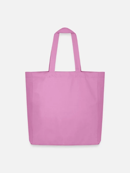 Tote bag Stanley/Stella Midweight recyclé - rose - Devant