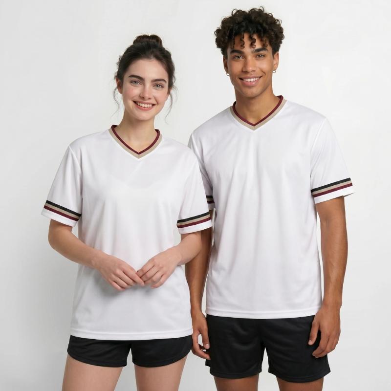 Unisex Football Style Mesh T-Shirt