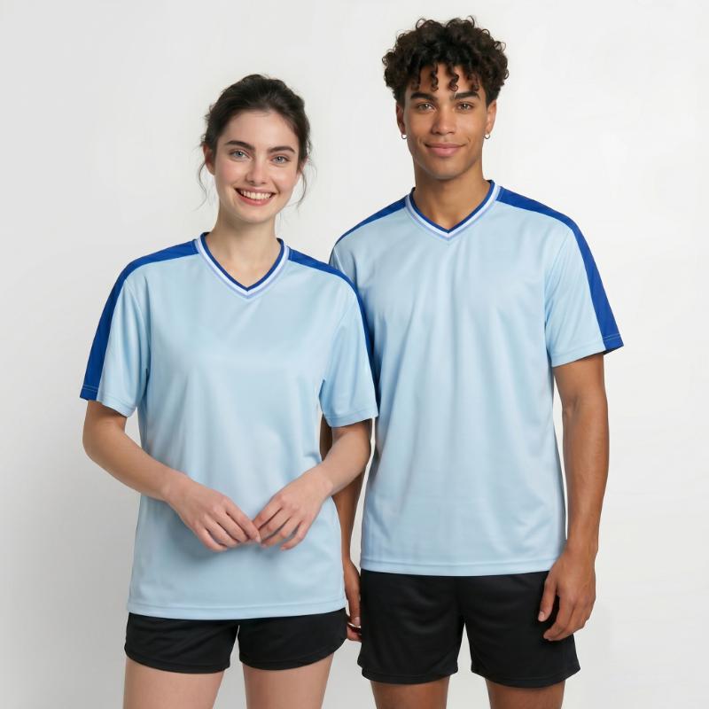 Unisex Football Style Mesh T-Shirt