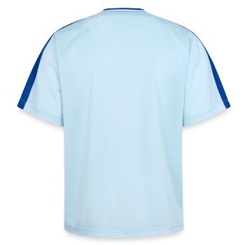 Unisex fotball-T-skjorte i mesh