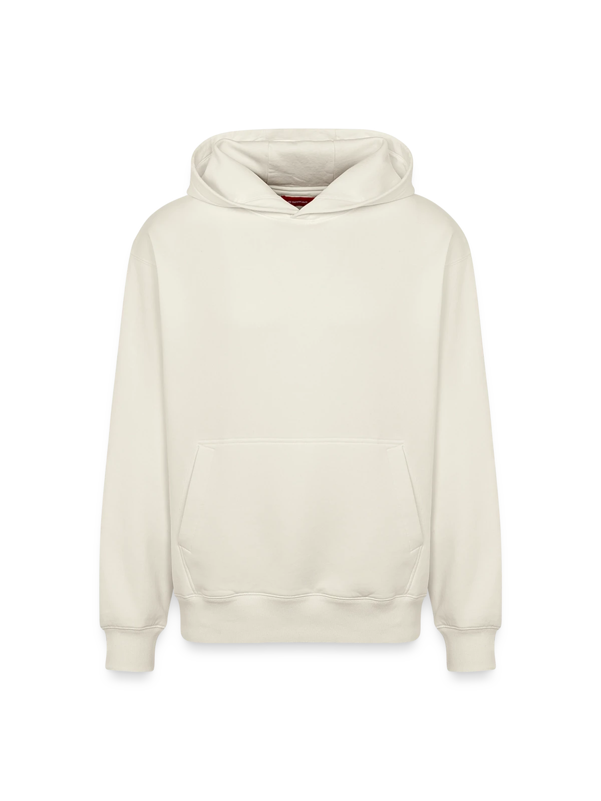 Relaxed Unisex Organic Hoodie – by SPREAD - off white - Front