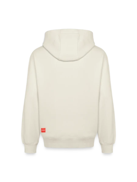 Relaxed Unisex Organic Hoodie – by SPREAD - off white - Back