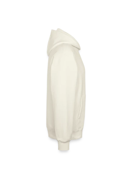 Relaxed Unisex Organic Hoodie – by SPREAD - off white - Right