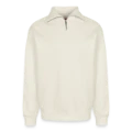 Aperçu Devant - Sweat unisexe décontracté en coton biologique à demi-zip – de SPREAD