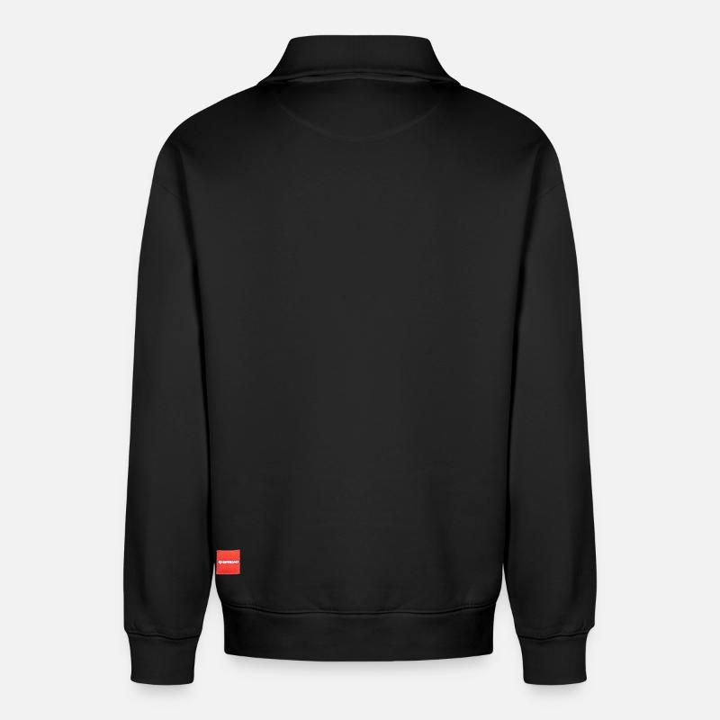 Relaxed Unisex Organic Half Zip Sweatshirt – von SPREAD