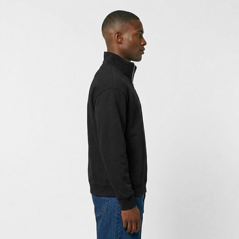 Sweat unisexe décontracté en coton biologique à demi-zip – de SPREAD